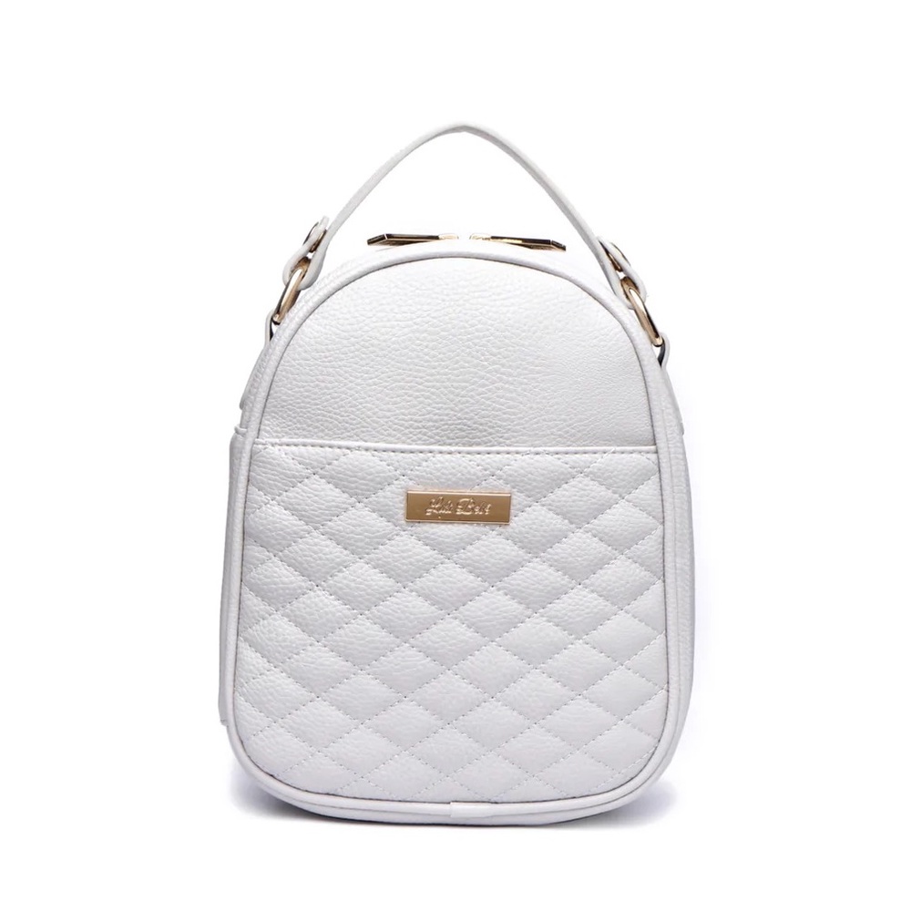 LULI BEBE MONACO SNACK BAG STONE GREY - Picture 5 of 16